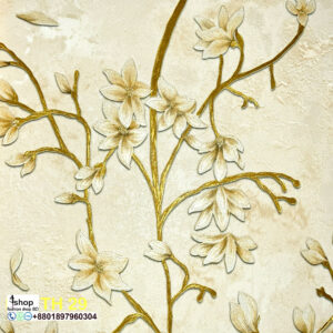 3D Deep Embossed Wallpaper TH 29