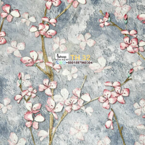 3D Deep Embossed Wallpaper TH 32