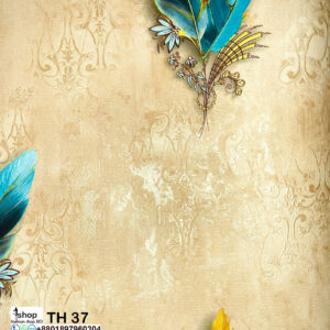3D Deep Embossed Wallpaper TH 37