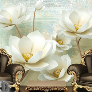 3D Printed PVC Wallpaper For Wall Decor