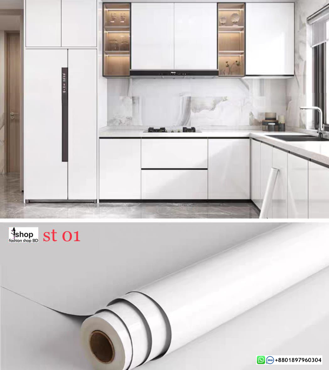 Waterproof Oil proof Self adhesive Wallpaper Moisture proof Stove ...