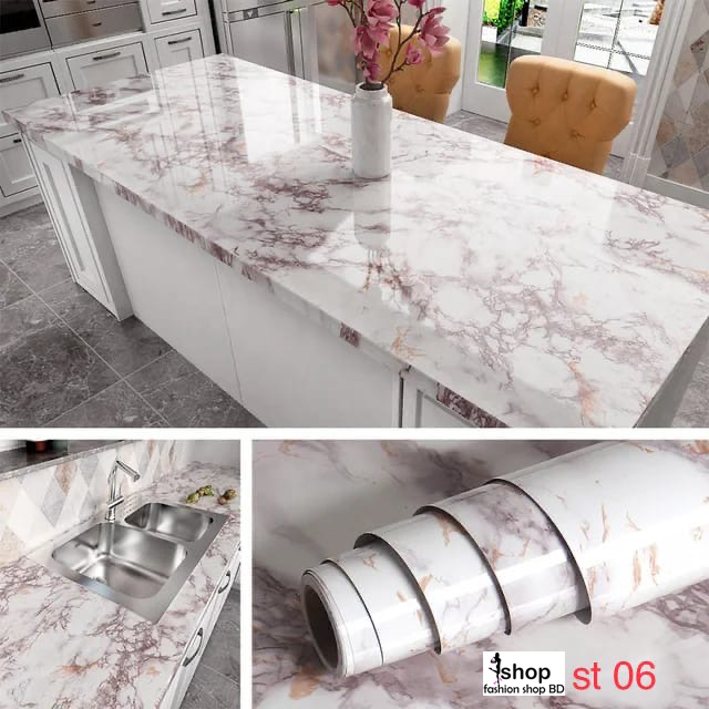 Waterproof Oil proof Self adhesive Wallpaper Moisture proof Stove Sticker Fireproof High Temperature-resistant Kitchen Sticker ST 06