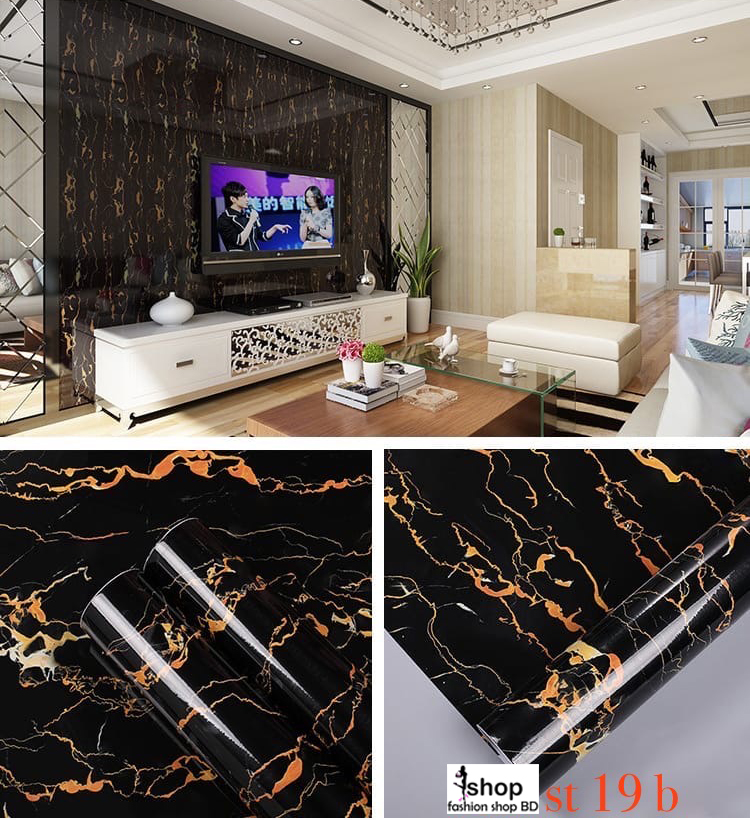 Waterproof Oil proof Self adhesive Wallpaper Moisture proof Stove Sticker Fireproof High Temperature-resistant Kitchen Sticker ST 19 - Image 4