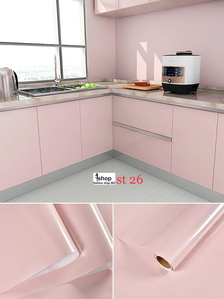 Waterproof Oil proof Self adhesive Wallpaper Moisture proof Stove Sticker Fireproof High Temperature-resistant Kitchen Sticker ST 26