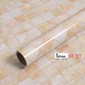 Waterproof Oil proof Self adhesive Wallpaper Moisture proof Stove Sticker Fireproof High Temperature-resistant Kitchen Sticker ST 37