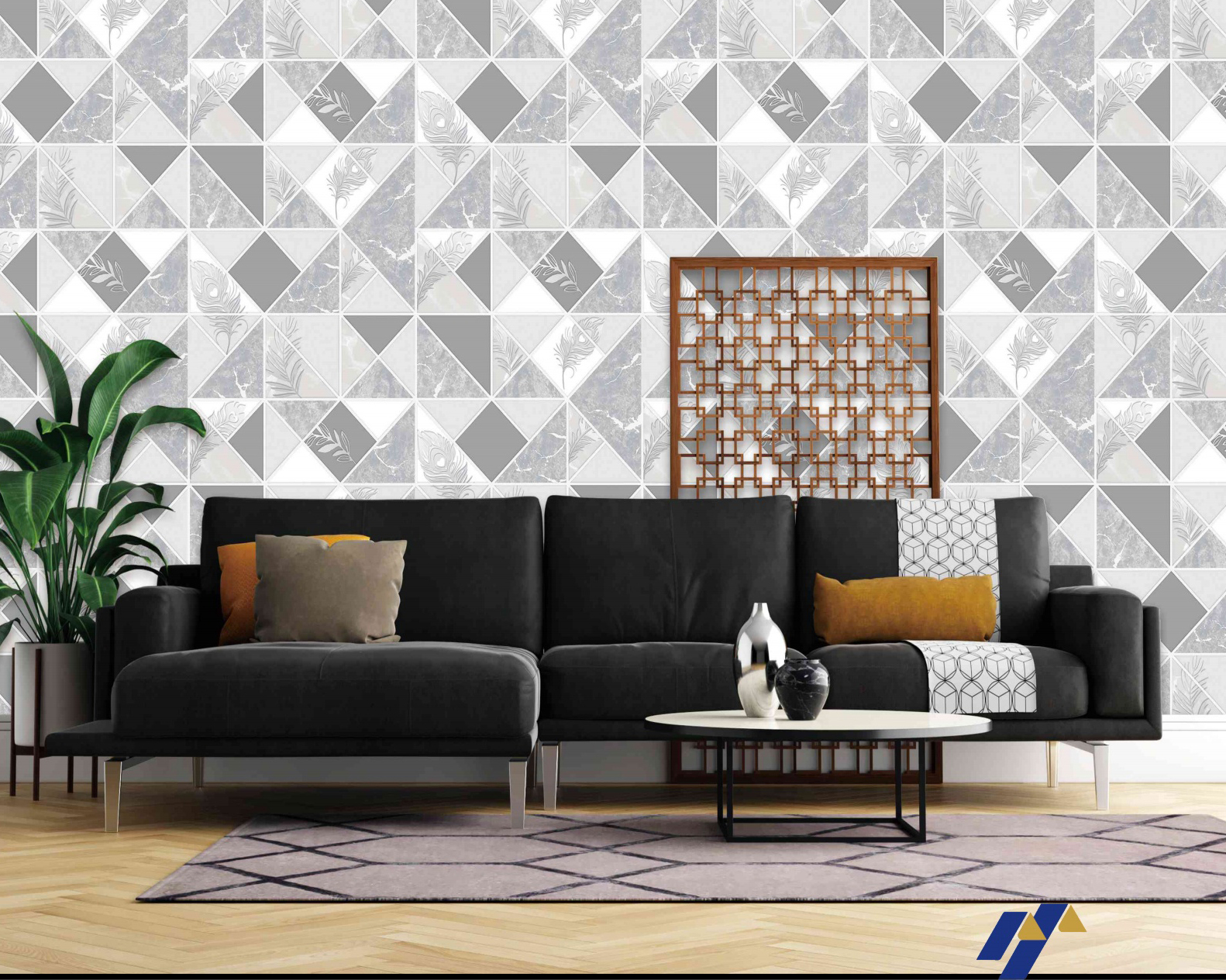 3D Deep Embossed Wallpaper T2 80