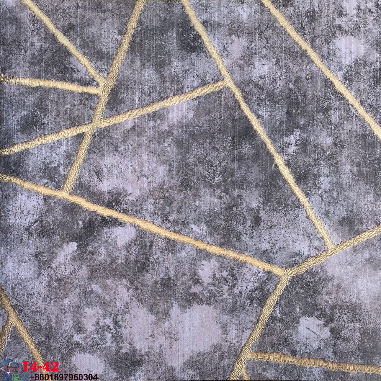 2026 Home Decoration PVC Wallpaper with Leaves Pattern Wall Covering 3D Wallpaper Home Decoration-Materials Vinyl Factory Manufacturer Cheap Price T4 40,42 - Image 3