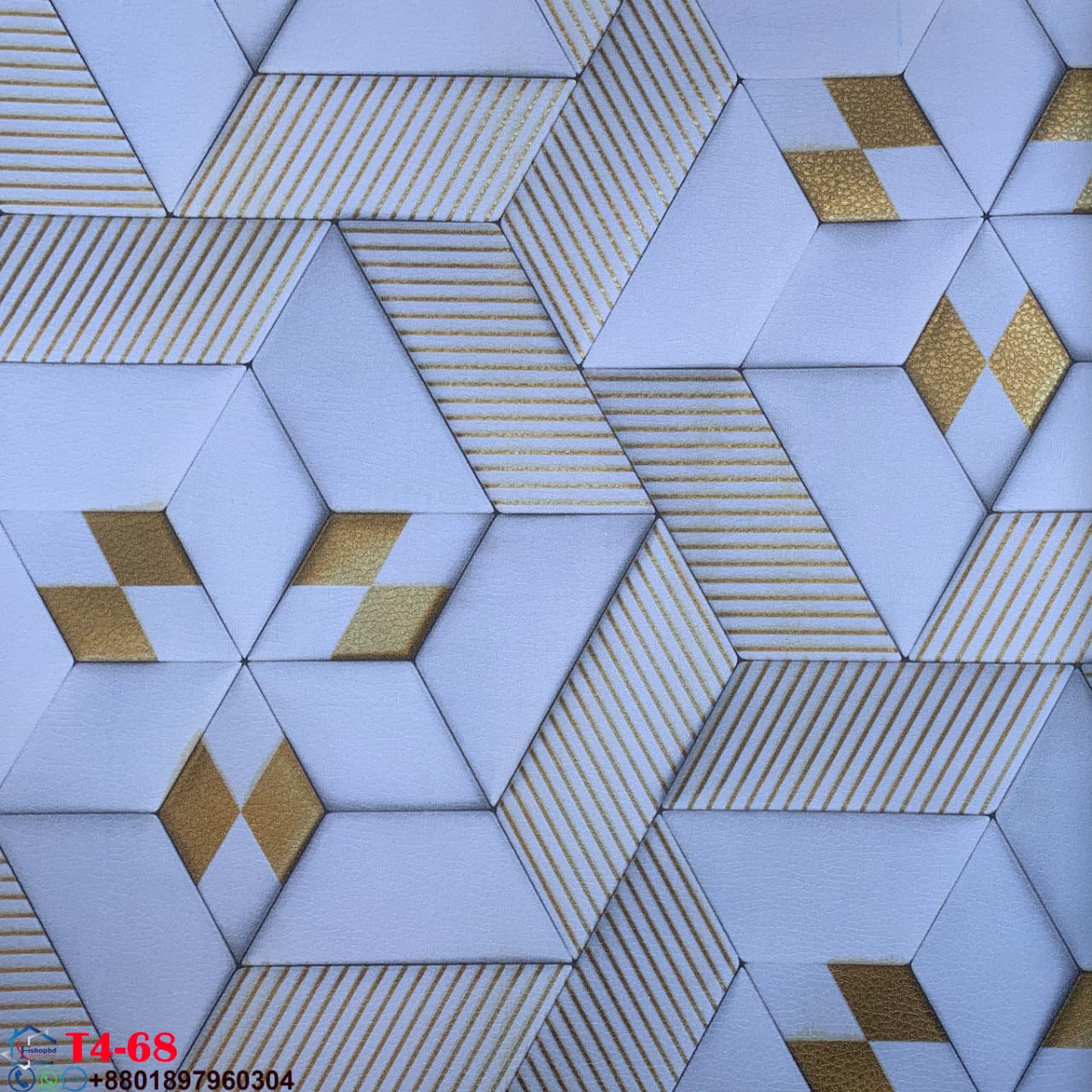 2026 Home Decoration PVC Wallpaper with Leaves Pattern Wall Covering 3D Wallpaper Home Decoration-Materials Vinyl Factory Manufacturer Cheap Price T4 68,69,70,72,73,74 - Image 2