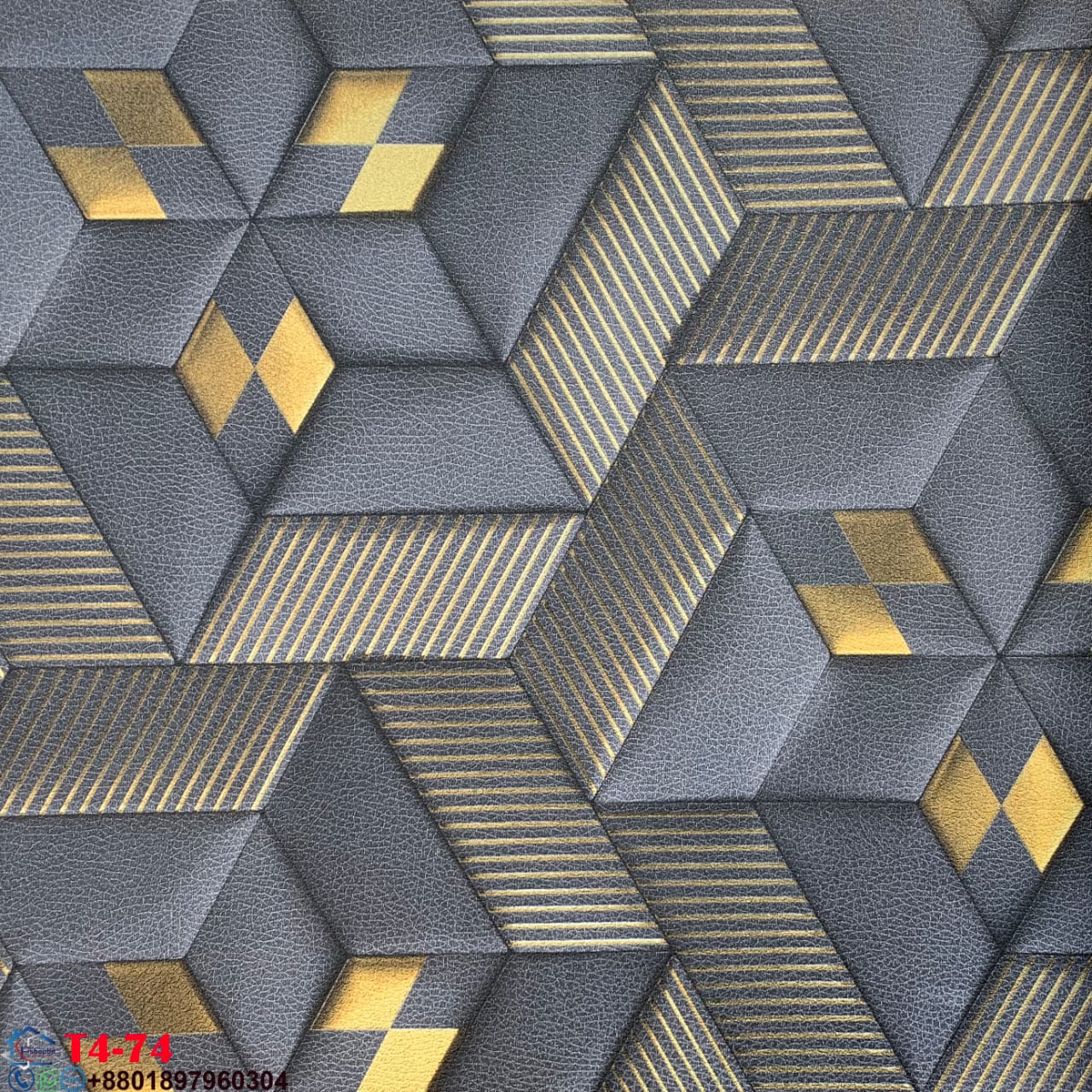 2026 Home Decoration PVC Wallpaper with Leaves Pattern Wall Covering 3D Wallpaper Home Decoration-Materials Vinyl Factory Manufacturer Cheap Price T4 68,69,70,72,73,74 - Image 7