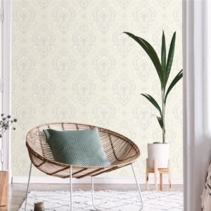 Luxury Damask 3D Stereoscopic Embossed Wallpaper T5 05